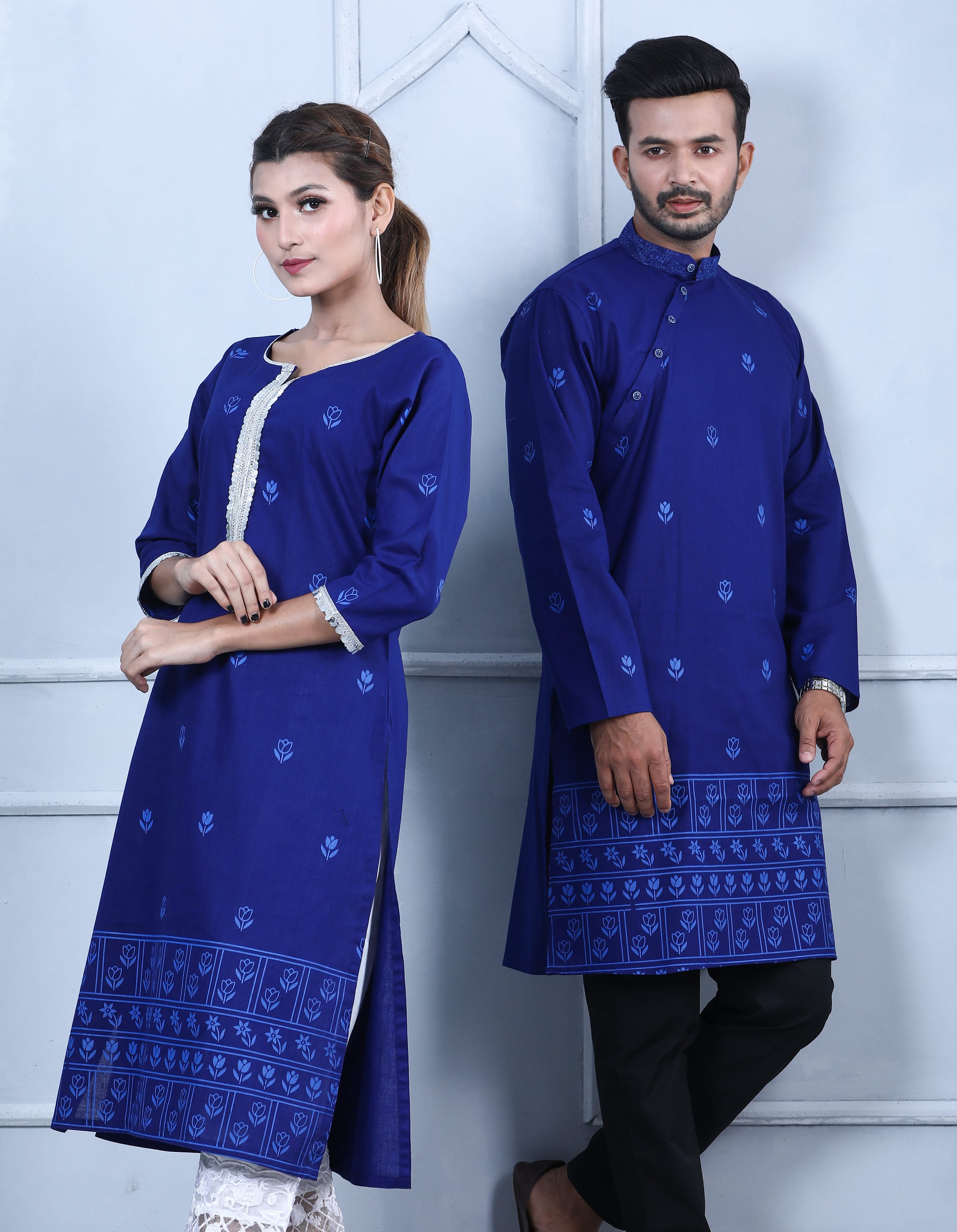 Couple Matching Panjabi & Kameez